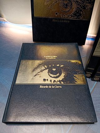 Lote 10 libros, RICARDO DE LA CIERVA. LA HISTORIA SE CONFIESA. OBRA COMPLETA, 10 tomos