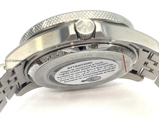 reloj pulsera unisex maserati sfida 44mm auto blue dial