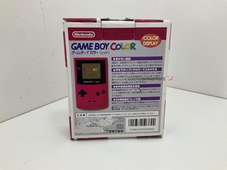 nintendo game boy color