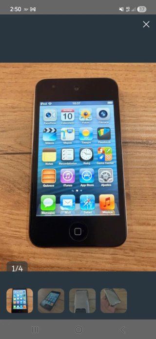 iPod 32 GB Plata incluye cargador