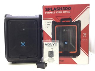 altavoz portatil bluetooth vonyx splash300