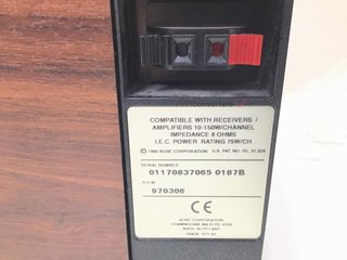 altavoces hifi bose 301 series iv