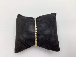 pulsera oro 18k con piedra con diamante
