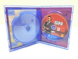 red dead redemption 2 ps4