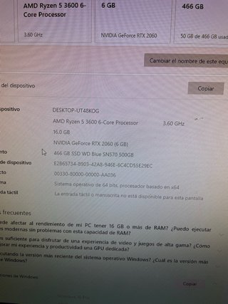 VENDO ORDENADOR DE MESA!!