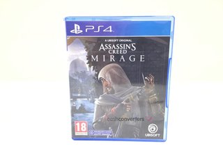 assassins creed mirage ps4