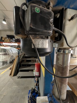 Taladro de columna industrial