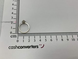 anillo oro 18k con piedra