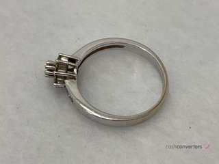 anillo oro 18k con piedra