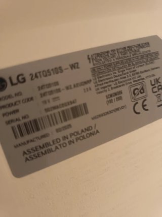 Monitor LG Smart Tv 24 Blanco