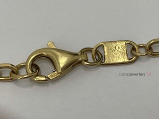 cadena oro 18k 25cm
