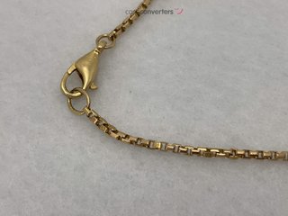 cadena oro 18k 25cm