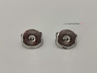 pendientes oro 18k con piedra