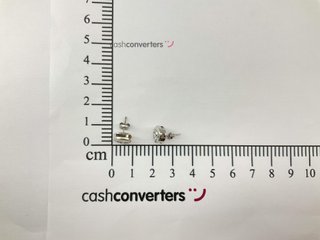 pendientes oro 18k con piedra