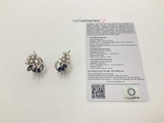 pendientes oro 18k con piedra
