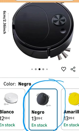 Mini Robot Aspirador USB