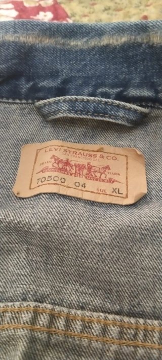 Chaqueta Levis Azul