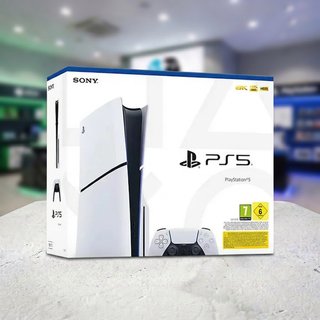 PS5 Slim Disc 1TB Blanca