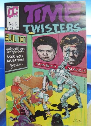 5 Quality Comics. Judge Dredd Nº 14 + 2000 AD Presents Nº 20 + Strontium Dog nº 7 + Rogue Trooper nº 14 + Time Twisters nº 3. Original USA en inglés.