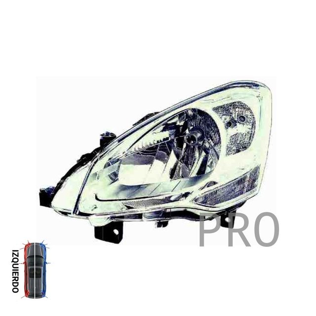 Fanale Principale Elettrico con Motore - Sinistro - Citroën Berlingo III (2008-2011)
