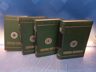 Enciclopedia de las CIENCIAS NATURALES – COMPLETA 4 TOMOS EDITORIAL BRUGUERA 1962