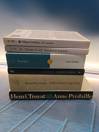 6 libros, clásicos