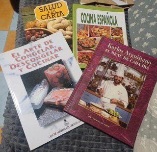 Lote libros de cocina