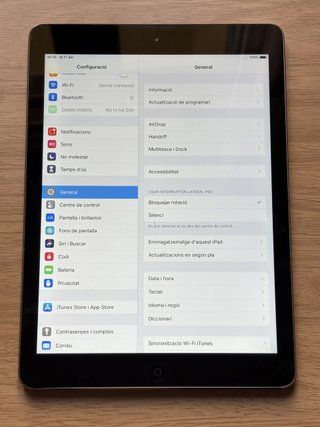 iPad Air 1 16GB WiFi + 4G Plata