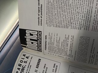 4 tomos, encuadernado, REVISTA IBÉRICA. ACTUALIDAD CIENTÍFICAS (1969-1975)