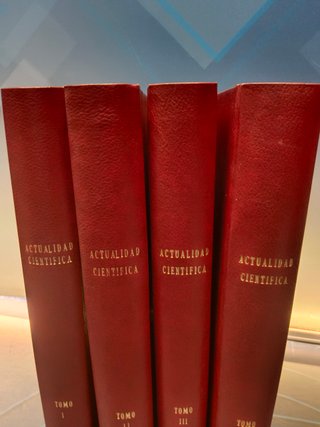 4 tomos, encuadernado, REVISTA IBÉRICA. ACTUALIDAD CIENTÍFICAS (1969-1975)