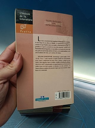6 libros clásicos, Shakespeare y mas