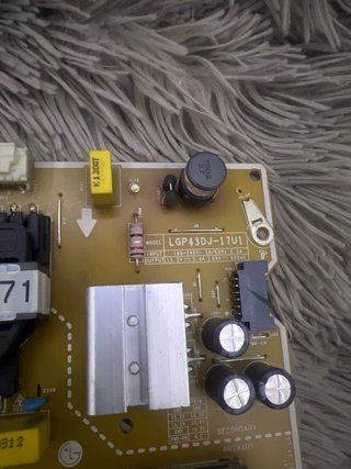 Fuente Alimentación TV LG LGP43DJ-17U1