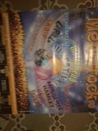Cartel Menorock '99 Motorhead Rosendo La Polla
