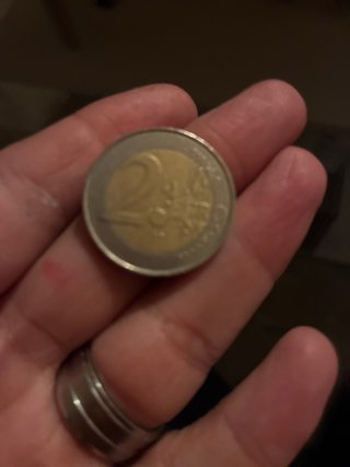 Moneda 2€ Bélgica 2000 Fallo