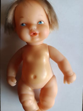 "Muñeca Barriguitas Vintage Famosa - Saco Pirineo