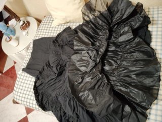 Conjunto Falda Flamenca Canastera y Corpiño