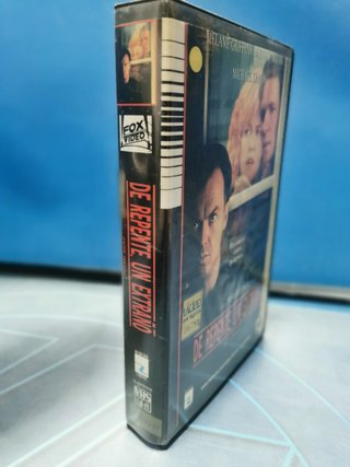 De Repente un Extraño VHS 1a Edición Thriller