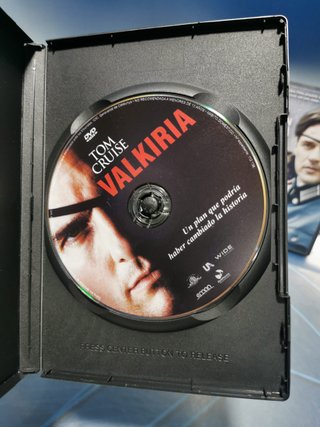 VALKIRIA + OPERACION VALKIRIA + complot para matar a Hitler -3 DVD -3 Versiones de la misma historia
