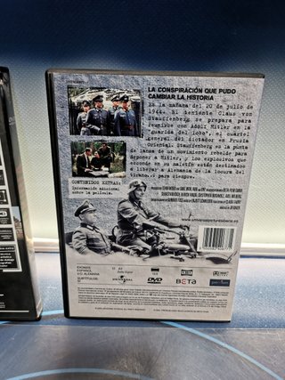 VALKIRIA + OPERACION VALKIRIA + complot para matar a Hitler -3 DVD -3 Versiones de la misma historia