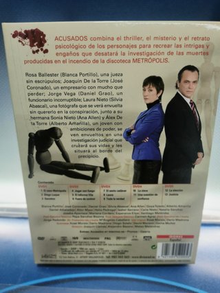serie de TV DVD ACUSADOS - PRIMERA TEMPORADA - 5 DISCOS
