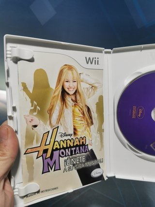 videojuego Hannah Montana: Unete a la Gira Mundial - Nintendo Wii