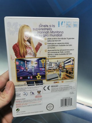 videojuego Hannah Montana: Unete a la Gira Mundial - Nintendo Wii