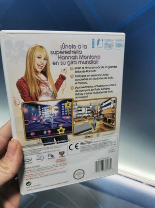 videojuego Hannah Montana: Unete a la Gira Mundial - Nintendo Wii