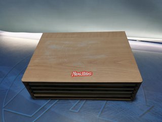 Juguete infantil, juego infantil NENITTOS, caja de madera