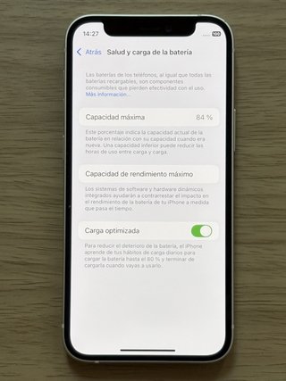 iPhone 12 Mini Blanco 128GB --- PERFECTO ESTADO