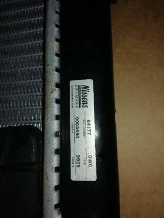 Suzuki 229211 radiador agua baleno berlina sy (eg)