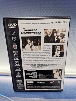 DVD, EL HONRADO GREMIO DEL ROBO, DE CLIFF OWEN, CON PETER SELLERS