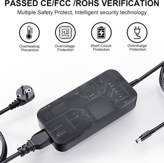 VANZFLOW cargador 120W 12V 10A 4‑pines Servidores
