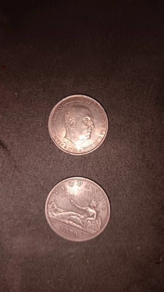Lote de monedas antiguas