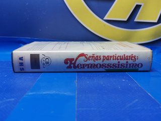 película en VHS, - SEÑAS PARTICULARES HERMOSSSISIMO - ADRIANO CELENTANO, FEDERICA MORO